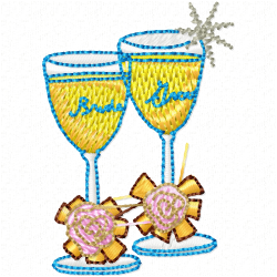 Mugs Embroidery Design 7